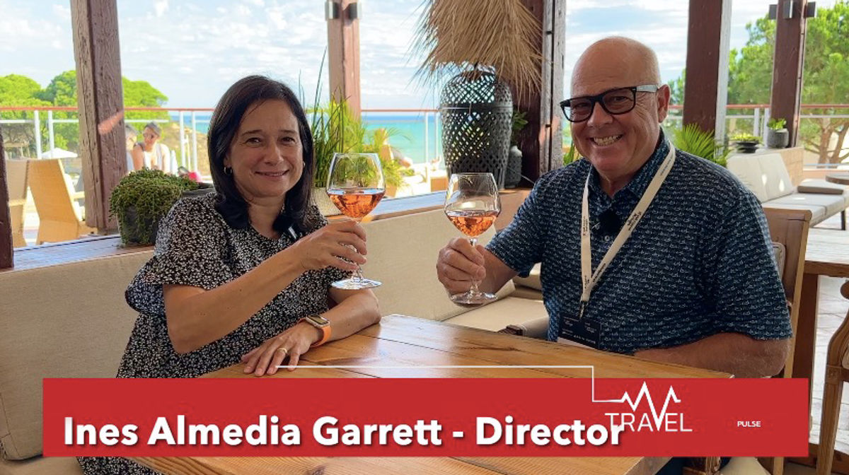 John Kirk – Tourism Portugal Expo with Ines Almedia Garrett