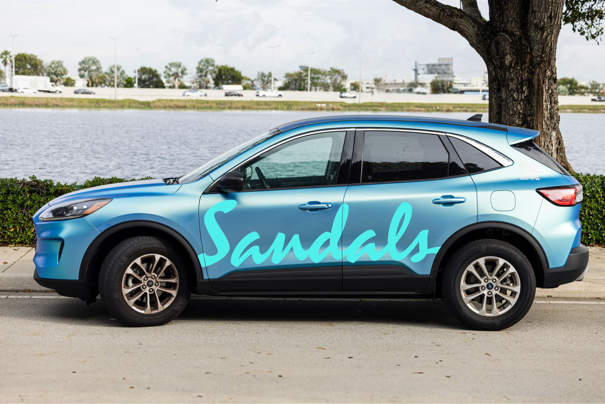 Sandals Celebrates Advisors With Cash Incentives & Refreshed Car Wraps