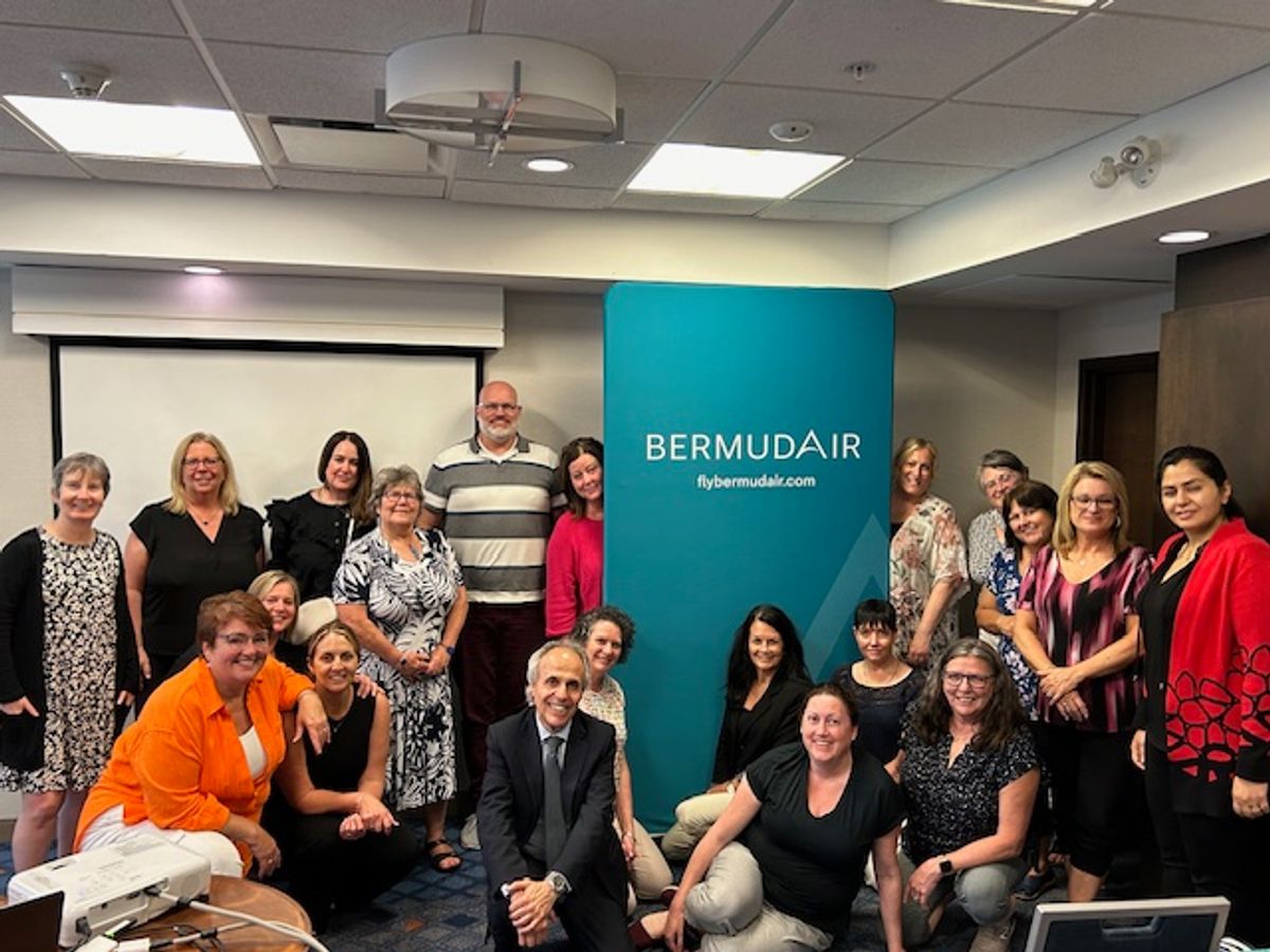 BermudAir Hosts Business Development Briefing For Nova Scotia Advisors