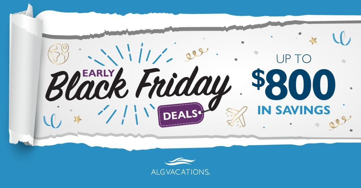ALG Vacations Announces Early Black Friday Deals