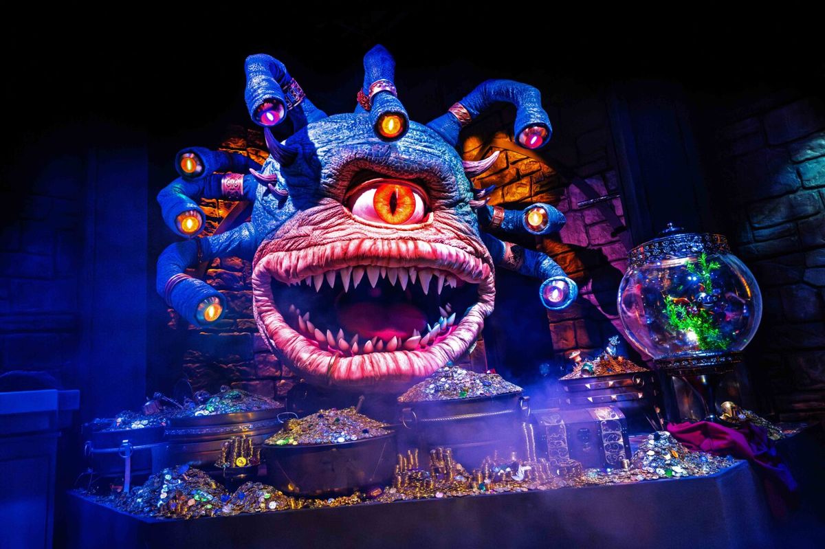 Universal Fan Fest Nights Debuts a First Look Photo of Legendary Beholder Xanathar from the All-New DUNGEONS & DRAGONS: Secrets of Waterdeep In-World Experience at Universal Studios Hollywood