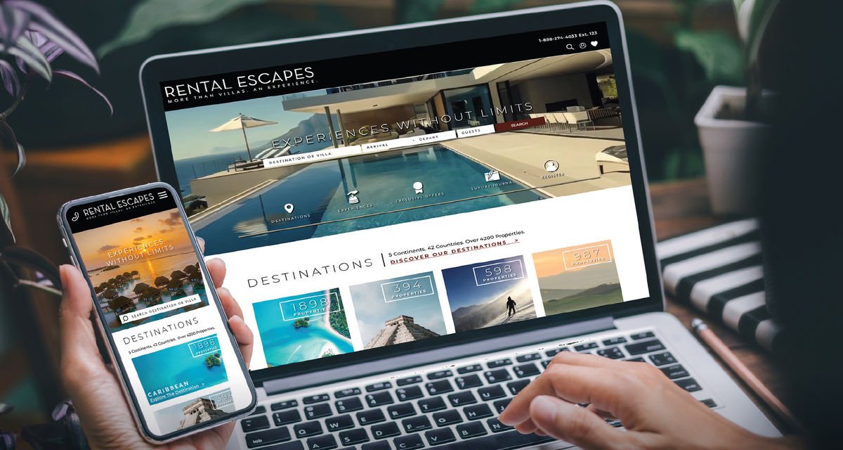 Rental Escapes Launches Rebrand With New Travel Advisor Resources