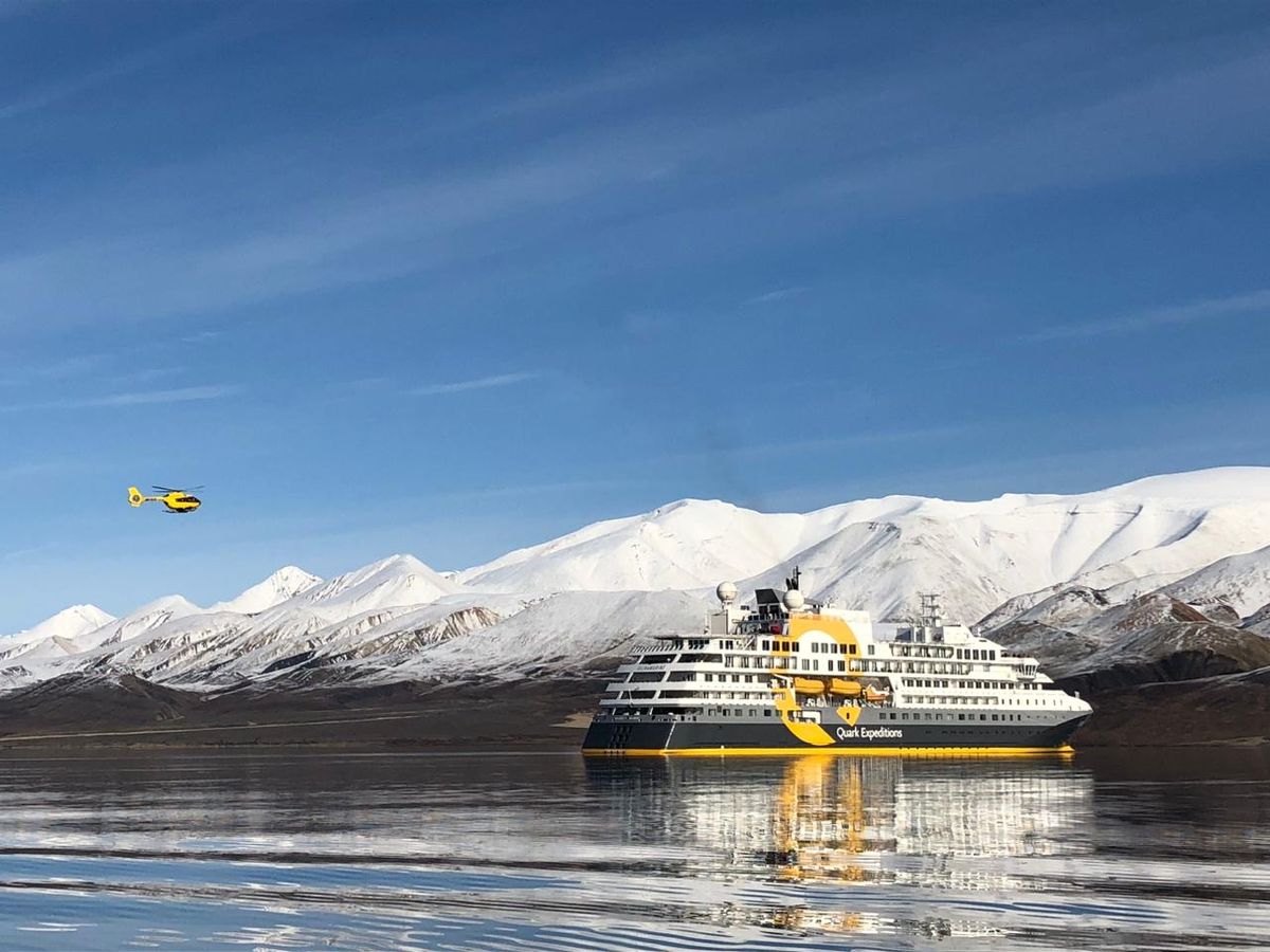 Quark Expeditions Adds Helicopter Flights Over Remote Axel Heiberg Island in the Canadian Arctic