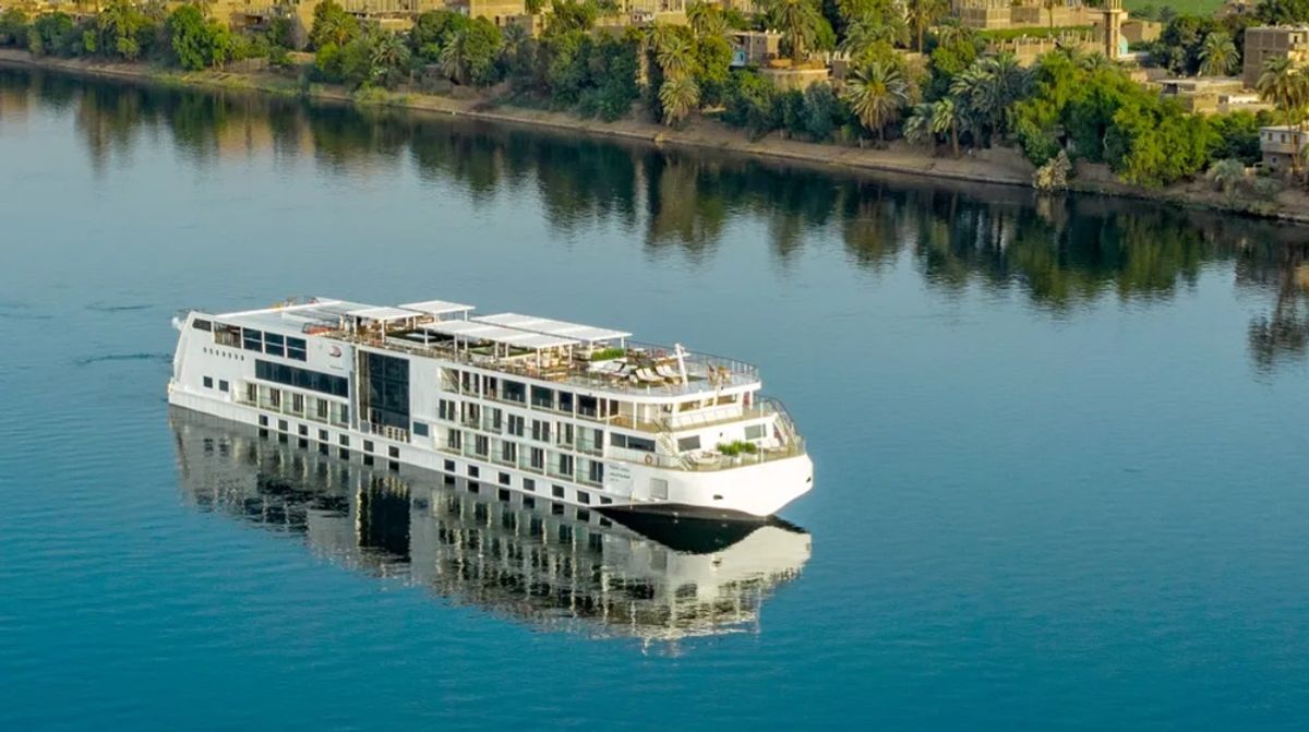 New Viking Ship Built for Nile River Floated Out