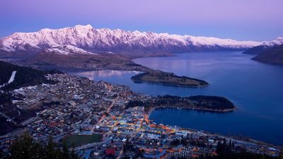 Queenstown receives 34 international tourists for every resident.