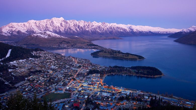 Queenstown receives 34 international tourists for every resident.