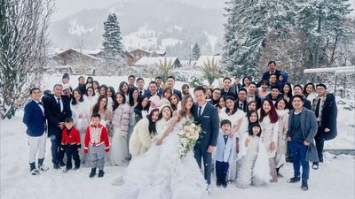 Switzerland has seen increasing numbers of destination weddings from Asia as a result of its efforts to promote the country to honeymooners.