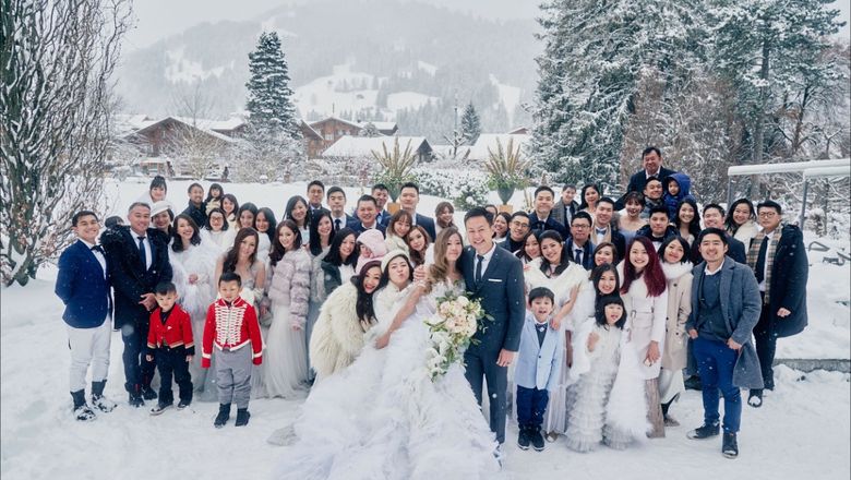 Switzerland has seen increasing numbers of destination weddings from Asia as a result of its efforts to promote the country to honeymooners.