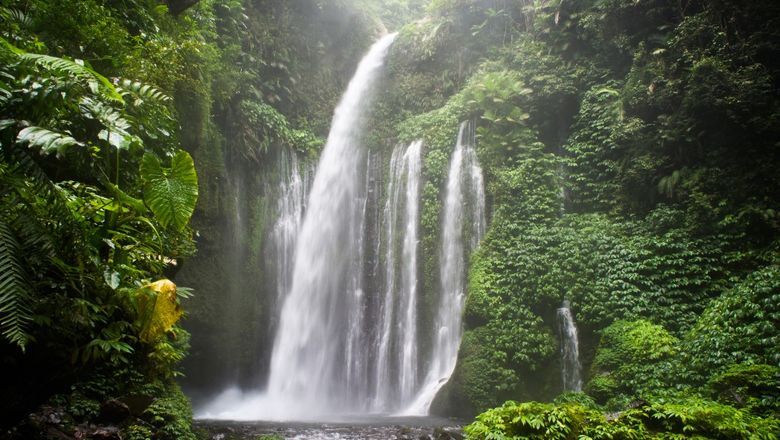 Tiu Kelep waterfall.