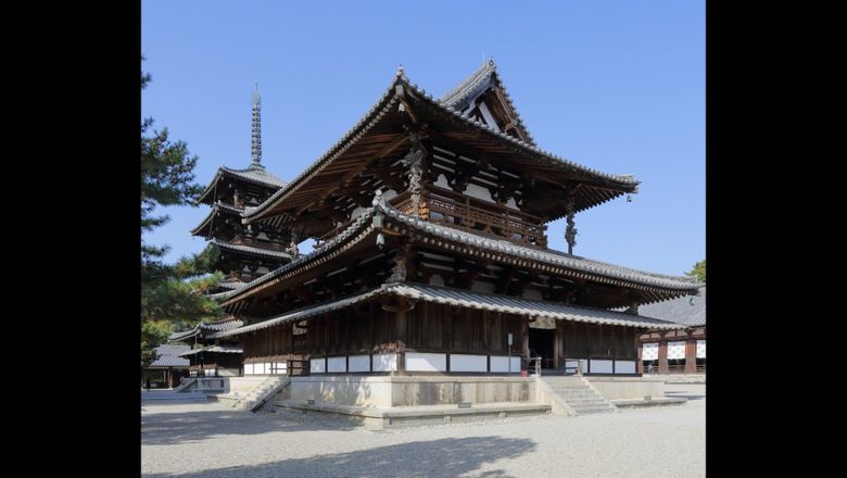 The centuries-old architectural craftsmanship can be seen in structures such as Horyuji (pictured), a World Heritage Buddhist temple in Nara Prefecture, western Japan.