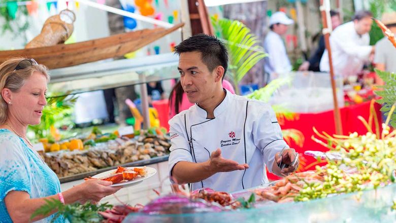 Food to go at Laguna Phuket festival