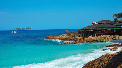 Redang’s beaches and bays are a major attraction.