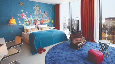 25hours Hotel Vienna at MuseumsQuartier.