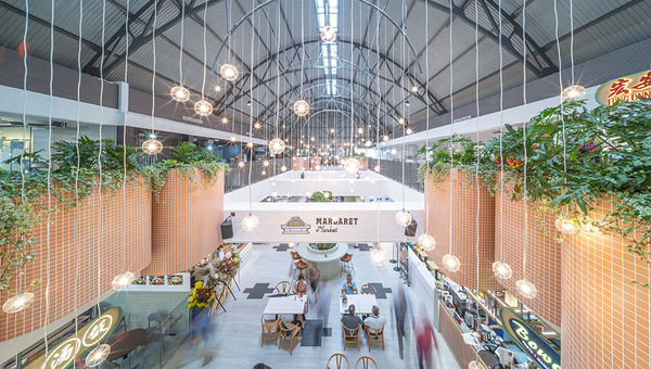 Once home to traditional market stalls, Margaret Market now features a dining hall where visitors can fill up on local and international cuisine.