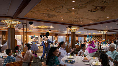 From 15 December 2025, the Disney Adventure is set to bring immersive experiences at sea to Asia’s cruise travellers with three- and four-night sailings from Singapore. (Artist concept only)
