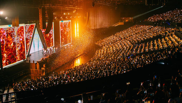 In June, EXO’s Kai serenaded fans at The Londoner Arena, which offers amphitheatre-style seating for up to 6,000 guests. In June, EXO’s Kai serenaded fans at The Londoner Arena, which offers amphitheatre-style seating for up to 6,000 guests.