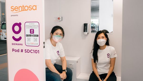 With Go!Mama’s lactation pods found at several locations on Sentosa, breastfeeding on the go becomes a lot easier for moms. With Go!Mama’s lactation pods found at several locations on Sentosa, breastfeeding on the go becomes a lot easier for moms.