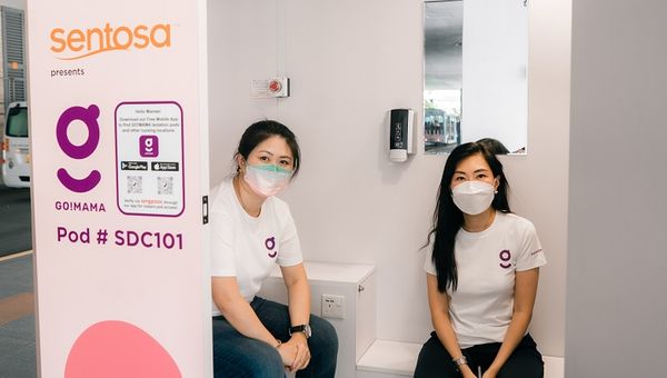 With Go!Mama’s lactation pods found at several locations on Sentosa, breastfeeding on the go becomes a lot easier for moms.