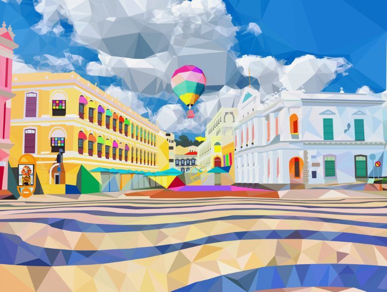 The 3D paper art world of artist Benson Lam, now on showcase at Taipa Village Art Space.