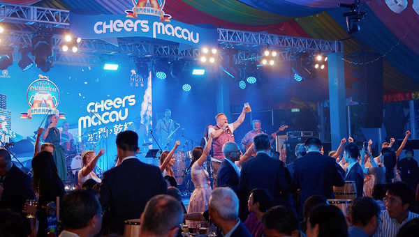 MGM's Oktoberfest brings 12 days of authentic Bavarian celebration to MGM COTAI's rooftop, featuring Munich's HÖGL FUN BAND, traditional German cuisine, craft beers, and festive atmosphere. MGM's Oktoberfest brings 12 days of authentic Bavarian celebration to MGM COTAI's rooftop, featuring Munich's HÖGL FUN BAND, traditional German cuisine, craft beers, and festive atmosphere.