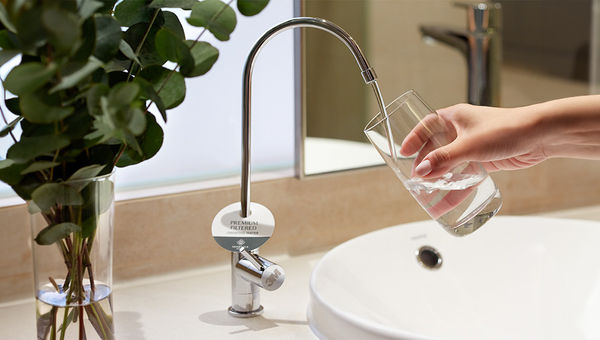 Water filtration system in Momentus Hotel Alexandra’s guestrooms, event spaces, and F&B outlets reduces plastic bottle waste. Water filtration system in Momentus Hotel Alexandra’s guestrooms, event spaces, and F&B outlets reduces plastic bottle waste.