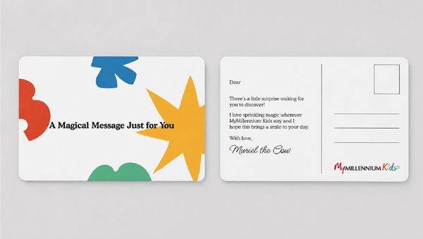 Parents may select a Mini Magical Surprise for their child, such as a welcome letter from MHR’s Muriel the Cow mascot. Parents may select a Mini Magical Surprise for their child, such as a welcome letter from MHR’s Muriel the Cow mascot.
