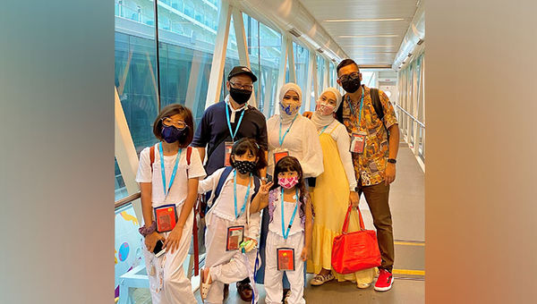 Ms Noormah and family Ms Noormah and family
