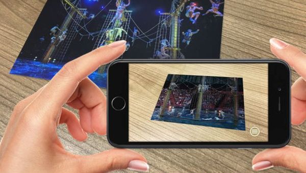 This AR-powered app lets tourists experience the magic of House of Dancing Water anywhere — simply by placing their phones over the postcards, which causes performers to ‘swing’ and ‘dance’ just like in real life. This AR-powered app lets tourists experience the magic of House of Dancing Water anywhere — simply by placing their phones over the postcards, which causes performers to ‘swing’ and ‘dance’ just like in real life.