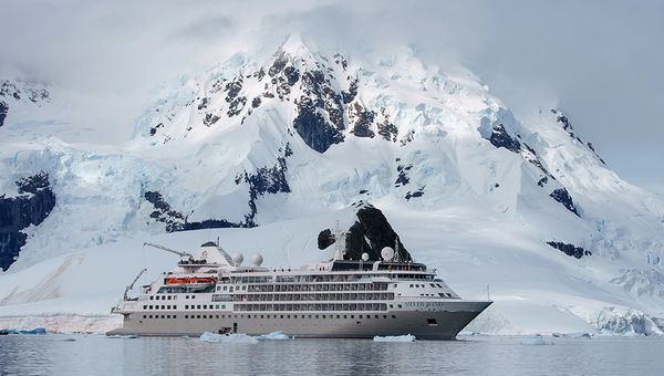 Silversea’s fleet of luxury expedition ships include Silver Endeavour, Silver Cloud, and the recently revamped Silver Wind (pictured).