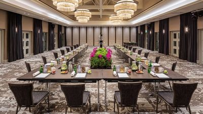 The Revelry Hall, one of over a dozen meeting and event spaces at The Barracks Hotel Sentosa, Oasia Resort Sentosa, The Outpost Hotel Sentosa and Village Hotel Sentosa in Singapore.
