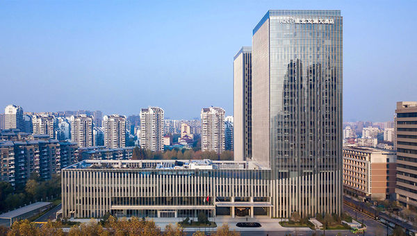 The Wenlan Hotel Northern Hangzhou is a chic and contemporary hotel in a storied district of the city.