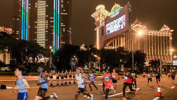 The Macao International Marathon combines sport and sightseeing in the heart of Macao. The Macao International Marathon combines sport and sightseeing in the heart of Macao.
