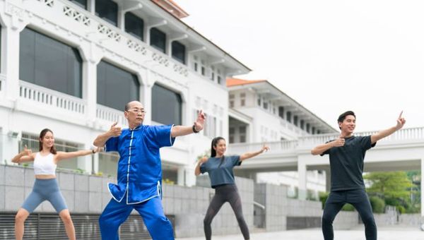 Oasia Resort Sentosa offers a myriad of fitness activities that include Qi Gong, a Chinese exercise regime that also helps to liberate the mind.