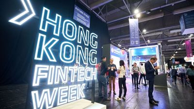The Hong Kong Fintech Week at Asia World-Expo in November attracted over 12,000 delegates.