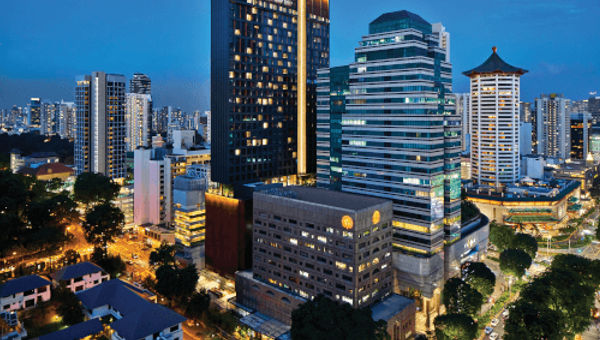 YOTEL Singapore's exterior YOTEL Singapore's exterior