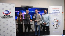 (L to R) Millie Yong Boon Hwei, business development director Alibaba Cloud Intelligence, Choong Hon Keat, deputy general manager SE Asia region, Alibaba Cloud Intelligence, Nigel Wong president, MATTA and Mohd Hizzat, deputy president, MATTA.