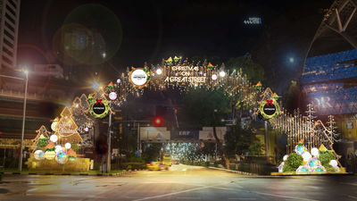 Christmas on A Great Street is an annual festive celebration along Orchard Road in Singapore, featuring dazzling light displays, a Christmas tree, street parties, and themed activities.