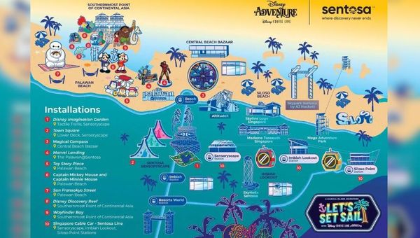 A three-month long Disney adventure at Sentosa. A three-month long Disney adventure at Sentosa.