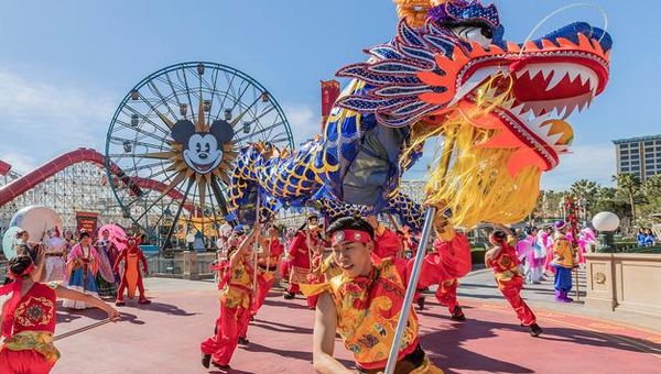 Lunar New Year at Disney California Adventure. Lunar New Year at Disney California Adventure.
