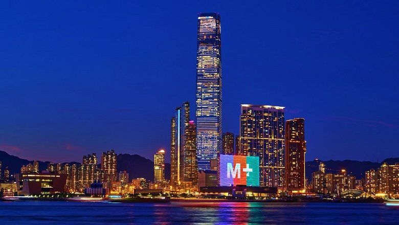 A larger-than-life LED display has commenced a daily countdown to the grand opening of the M+ Museum on 12 November.
