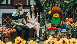One of the setups from Lego’s Gardens of the World series.