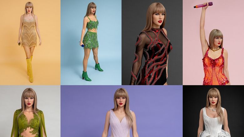 Madame Tussauds unveils 13 Taylor Swift wax figures in simultaneous launch across four continents.