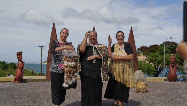 The new Manea Footprints of Kupe features the opportunity to learn about Māori customs and protocols, and immerses visitors with storytelling, waiata [song] and karakia [prayer].