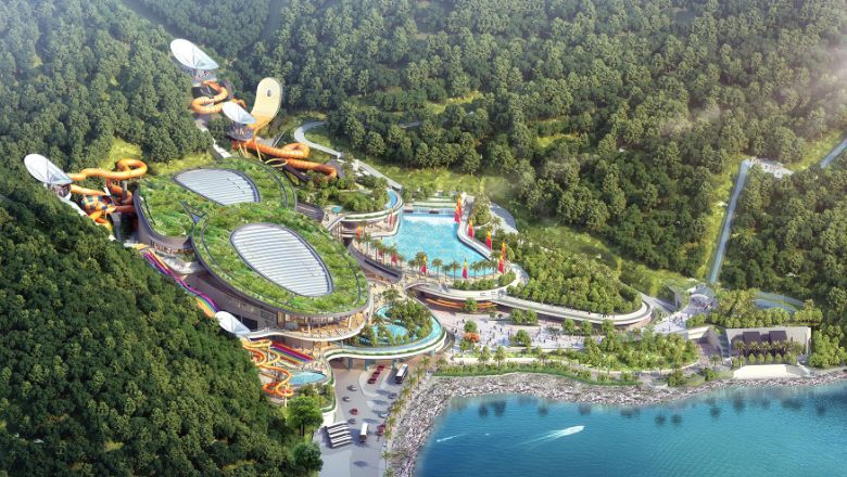 Visitors will soon pay on a per-activity basis instead of the current one-day entry pass payment to Ocean Park Hong Kong, which is currently still closed due to ongoing Covid-19 restrictions. (Pictured: New build, Water World)