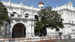 The Penang State Museum building, on Farquhar Street, was once used by the Hutchings School.