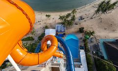 Skypark Sentosa, known for housing Singapore’s only bungy jump, expands beyond the AJ Hackett brand with the addition of Skyslides by Klook.