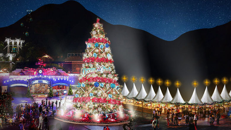 The Christmas village will feature Santa’s Cottage where families can snap photos with Santa Claus.
