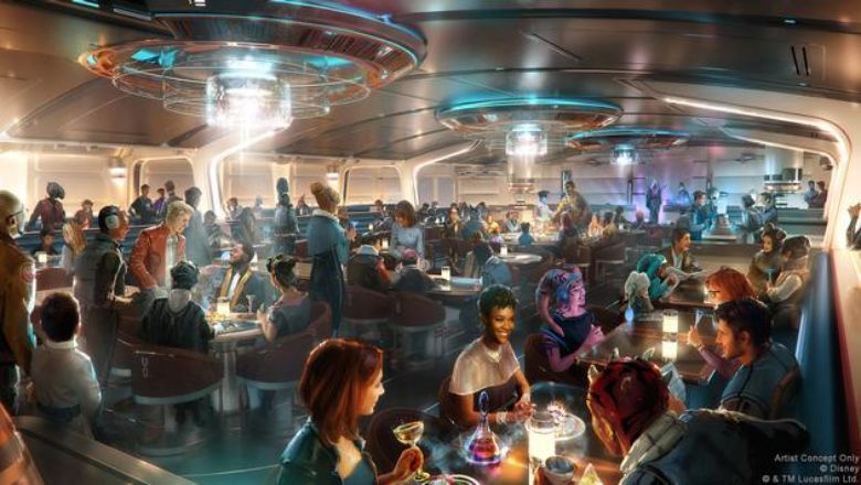 Food and beverage concoctions that feel like they are from another galaxy at the Star Wars: Galactic Starcruiser.