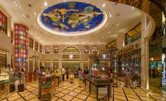 TWG Tea Gallery at Changi Airport Terminal 3 combines the brand’s largest flagship boutique with its first museum and a takeaway tea, ice cream and sorbet offering.