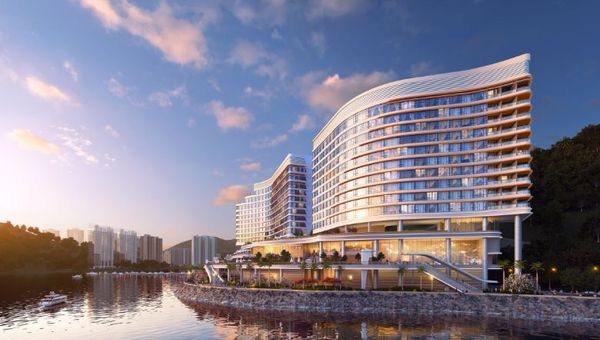 The 428-key waterfront luxury hotel offers direct access to the city's iconic Ocean Park when it opens in 2022. The 428-key waterfront luxury hotel offers direct access to the city's iconic Ocean Park when it opens in 2022.